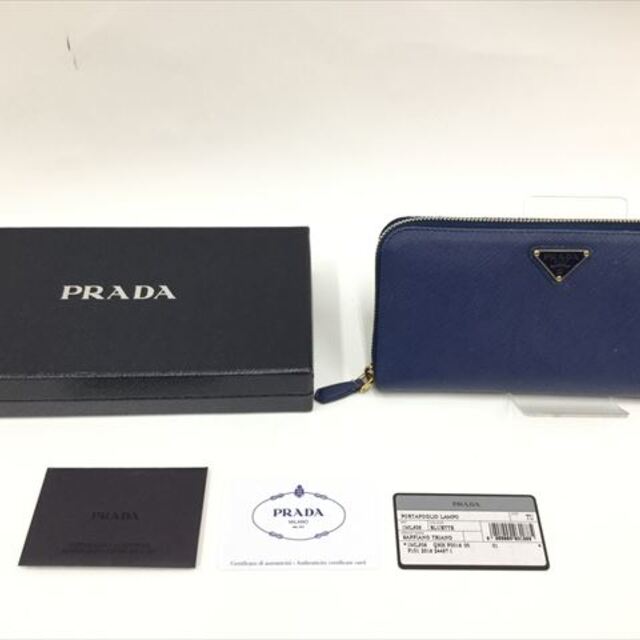 PRADA - 〇〇PRADA プラダ ラウンドファスナー 財布 長財布 1L506