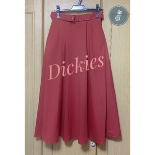 ディッキーズ(Dickies)の美品 Dickies ディッキーズ ロング スカート レッド(ロングスカート)
