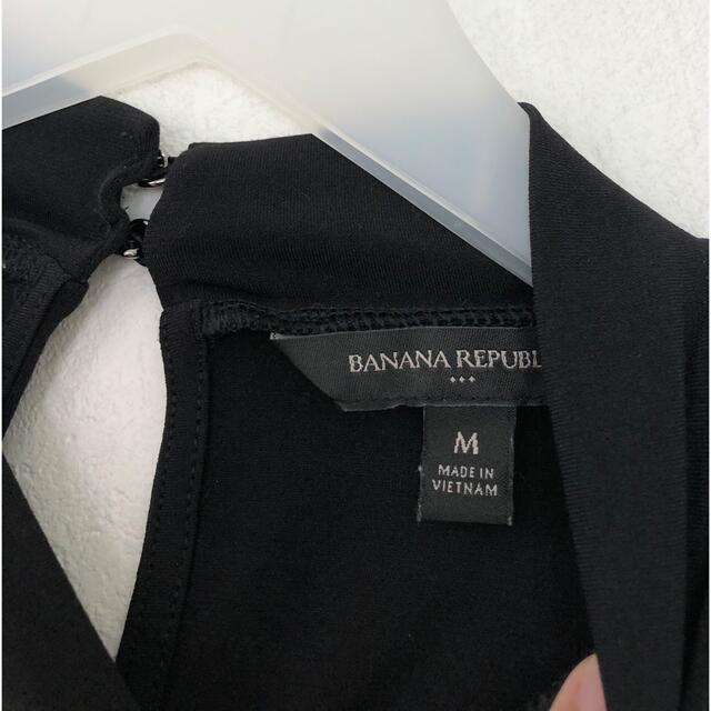 Banana Republic(バナナリパブリック)のバナナリパブリック　黒タンク レディースのトップス(タンクトップ)の商品写真