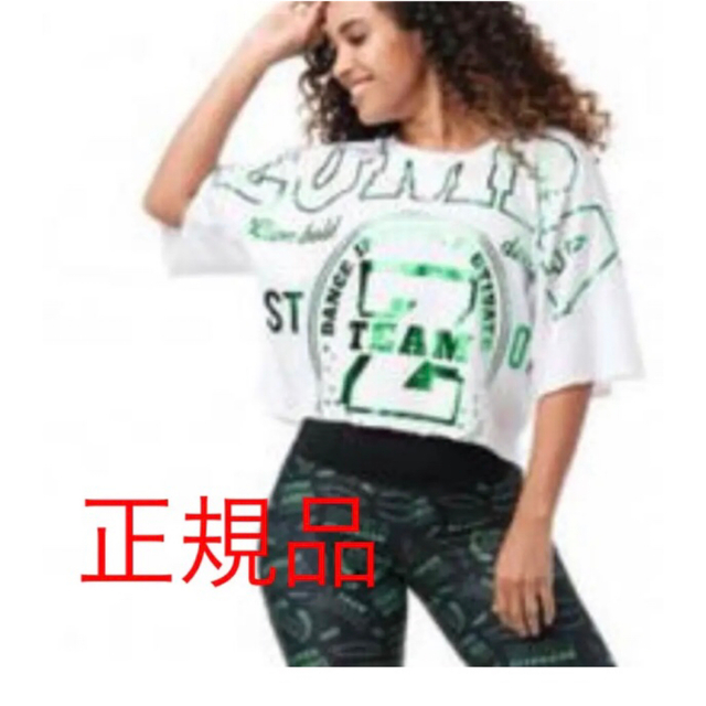 Zumba(ズンバ)のせいあ　様専用です⭐︎ZUMBA Tシャツ⭐︎美品 レディースのトップス(Tシャツ(半袖/袖なし))の商品写真