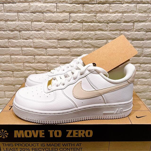 しかねます】 NIKE - ウィメンズ エア フォース 1 ベージュ DN1430-101