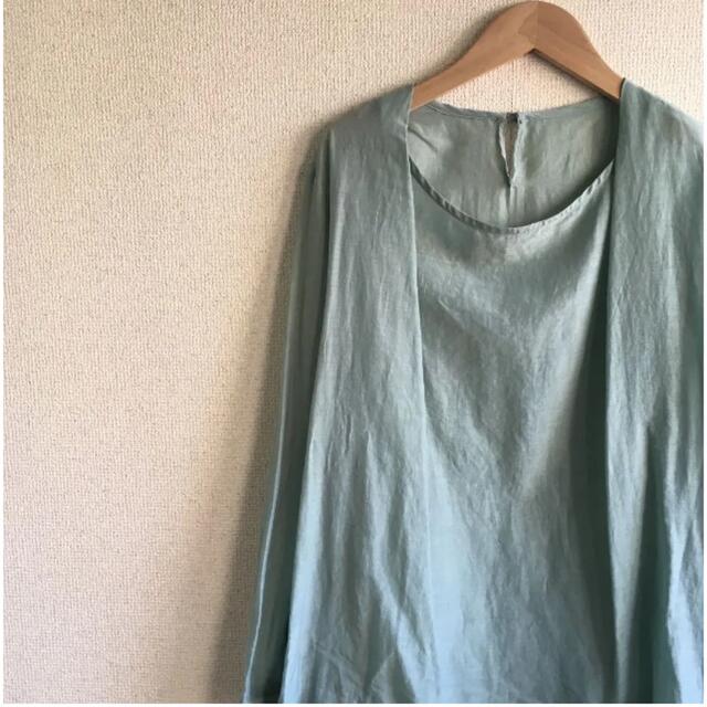 YARRA(ヤラ)の★idefi23様専用★doux blue プルオーバーブラウス レディースのトップス(シャツ/ブラウス(長袖/七分))の商品写真