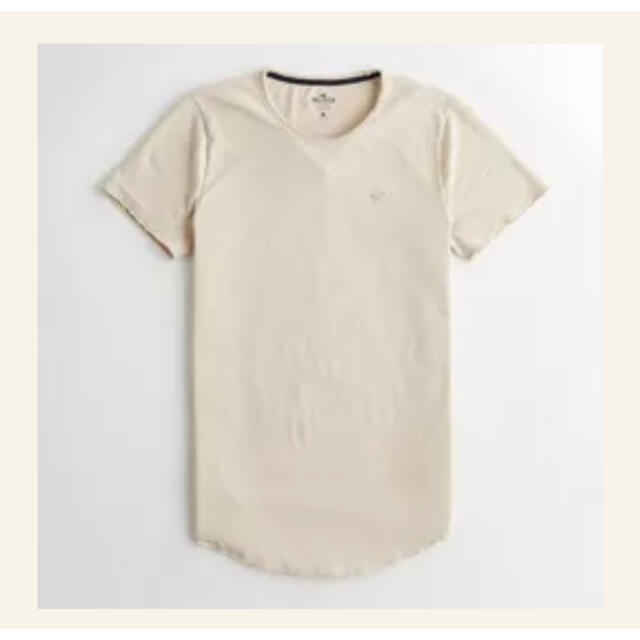 Hollister(ホリスター)のhollister ホリスターTシャツ ベージュ メンズのトップス(Tシャツ/カットソー(半袖/袖なし))の商品写真