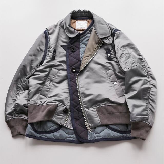 sacai nylon twill mix blouson サイズ3