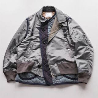 Sacai Nylon Twill Mix Blouson サイズ2 サカイ