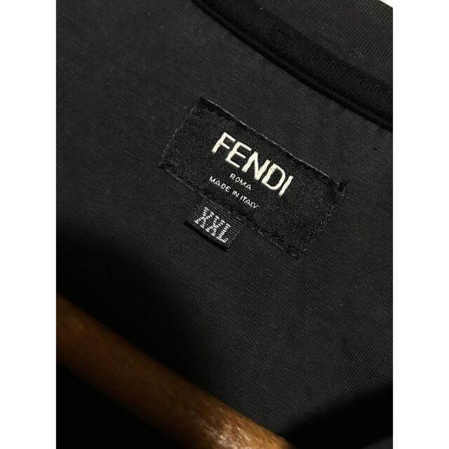初期版限定廃盤 FENDI Tシャツ モンスター X XL サイズ 希少物-