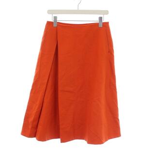 ドゥロワー Drawer スカート オレンジ 秋冬 ラップスカート 38