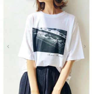 イエナ(IENA)のIENA ＊  paris photo Tシャツ(Tシャツ(半袖/袖なし))