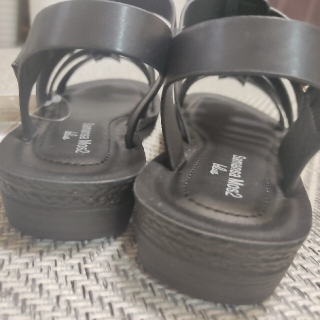 SM2(サマンサモスモス)のグルカサンダル　ブラック　Samansa Mos2 blue 新品タグ付き レディースの靴/シューズ(サンダル)の商品写真