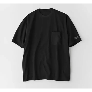ワンエルディーケーセレクト(1LDK SELECT)のPOCKET T-SHIRTS (BLACK × WHITE)(Tシャツ/カットソー(半袖/袖なし))