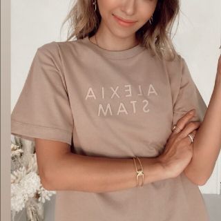 アリシアスタン(ALEXIA STAM)のALEXIA STAM Tシャツ(Tシャツ(半袖/袖なし))