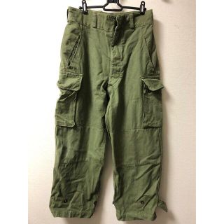 フランス軍　M47 前期　ゴールデンサイズ　軍パン　ユーロヴィンテージ(ワークパンツ/カーゴパンツ)