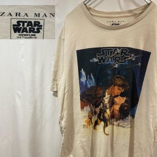 ザラ(ZARA)のスターウォーズ ZARA コラボ ムービーTシャツ 古着Tシャツ ビンテージT(Tシャツ/カットソー(半袖/袖なし))