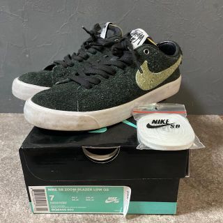 ステューシー(STUSSY)のNIKE x STUSSY NIKE SB ZOOM BLAZER LOW (スニーカー)