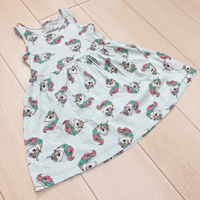 H&M(エイチアンドエム)のH&M エイチアンドエム ワンピース Tシャツ 子供服 キッズ まとめ売り キッズ/ベビー/マタニティのキッズ服女の子用(90cm~)(ワンピース)の商品写真