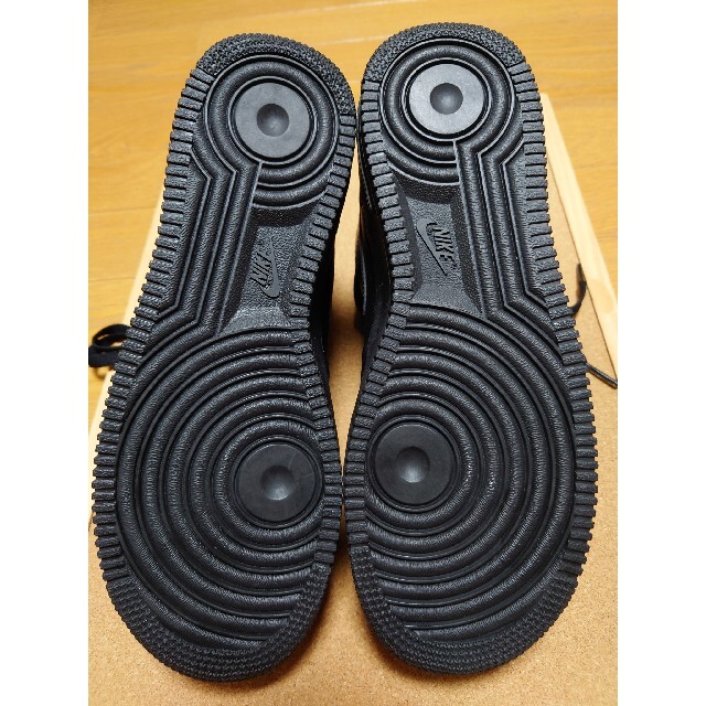 NIKE(ナイキ)のNIKE　エアフォースワン　ブラック　24.5cm レディースの靴/シューズ(スニーカー)の商品写真