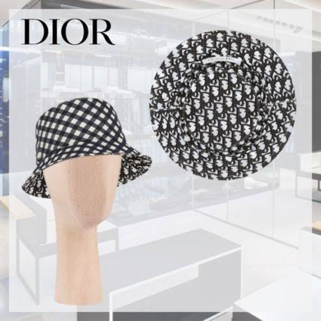 Dior TEDDY-D ボブハット リバーシブル バケットハット ブラック58 驚きの値段で www.dogadatatil.com