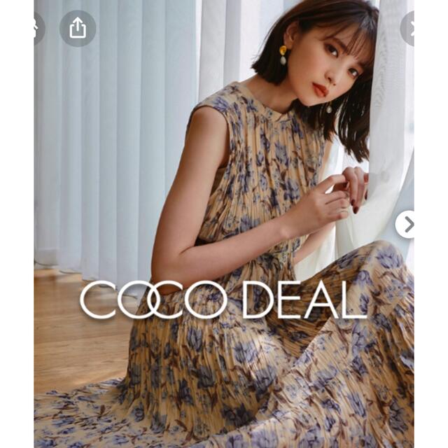 COCO DEAL(ココディール)のCOCO DEAL 完売　夏　ノースリーブワンピース レディースのワンピース(ロングワンピース/マキシワンピース)の商品写真