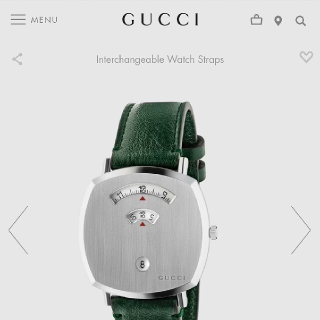 Gucci - Gucci glip watch グリップ