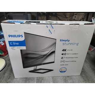 フィリップス(PHILIPS)のPhilips 4k 27インチモニター(ディスプレイ)