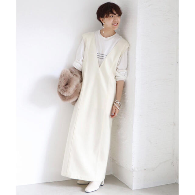Plage プラージュ CURRENTAGE V NECK OVER DRESS