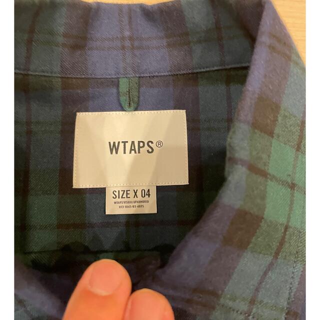 希少XL 22SS WTAPS LEAGUE LS COTTON FLANNEL