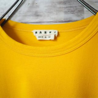 MARNI 19SS クルーネック切替S/Sカットソー