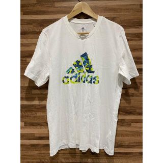 アディダス(adidas)のadidas アディダス　ブランド　テープ　ロゴ　Tシャツ(Tシャツ/カットソー(半袖/袖なし))