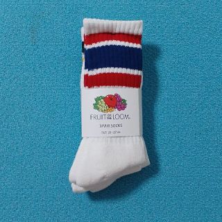 スタンダードカリフォルニア(STANDARD CALIFORNIA)のFRUIT  OF  THE  LOOM  3P  LINE  SOCKS(ソックス)