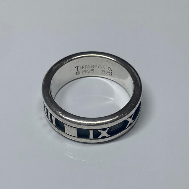 ティファニー アトラス リング 指輪 Tiffany シルバー925 8号