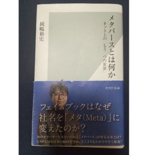 メタバースとは何か ネット上の「もう一つの世界」(その他)