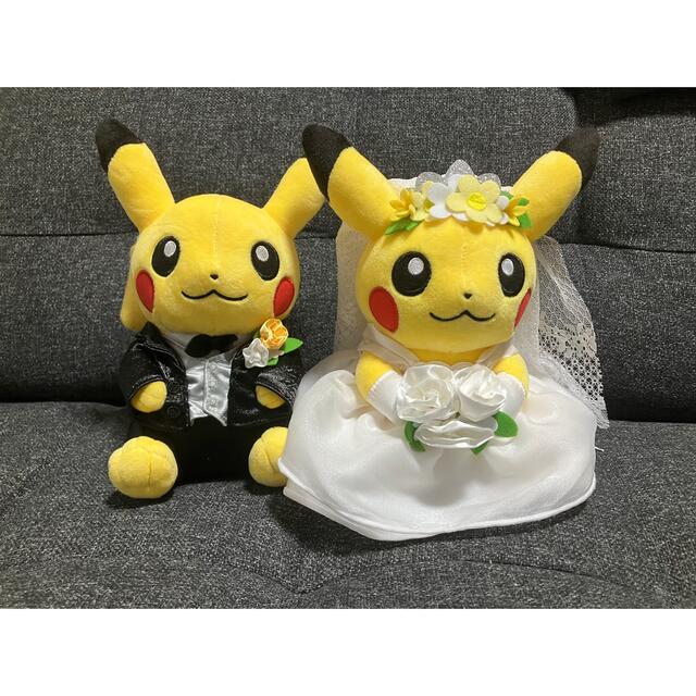 ピカチュウ　結婚式　ぬいぐるみ