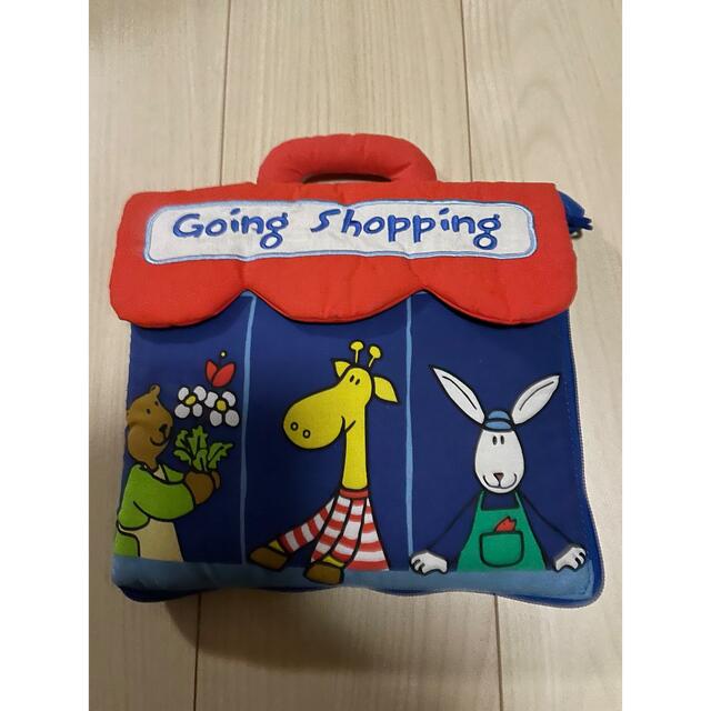 布絵本　going shopping キッズ/ベビー/マタニティのおもちゃ(知育玩具)の商品写真