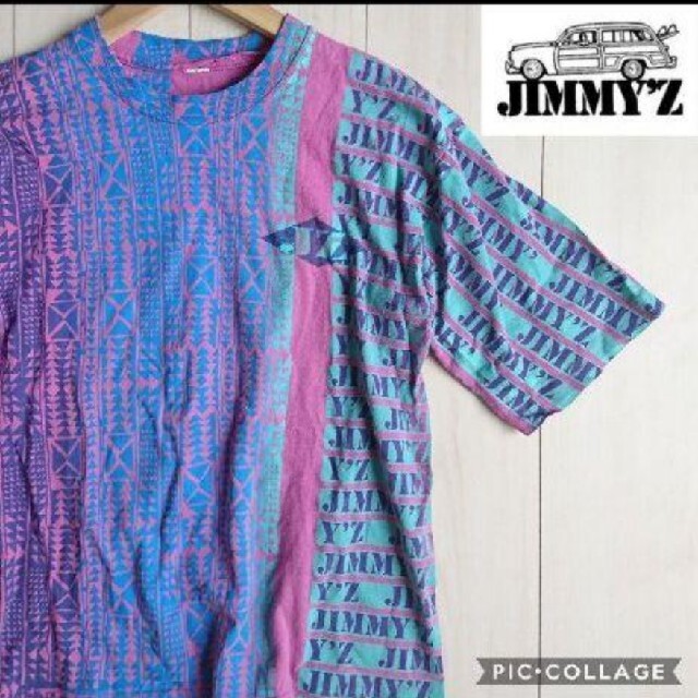 ヴィンテージ JIMMY'Z ジミーズ 総柄 Tシャツ