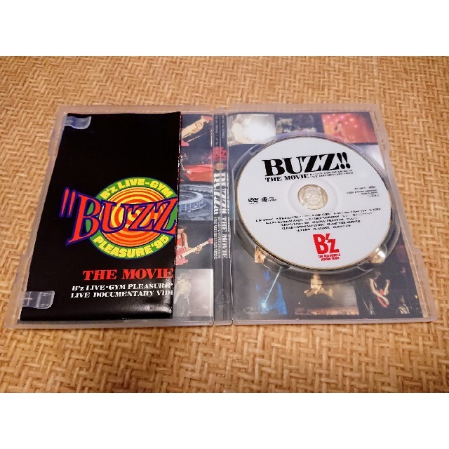 B'z BUZZ THE MOVIE DVD エンタメ/ホビーのDVD/ブルーレイ(ミュージック)の商品写真
