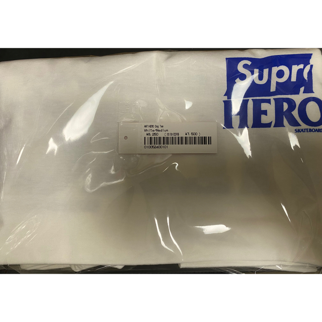 Supreme(シュプリーム)のSupreme ANTIHERO Dog Tee White Medium メンズのトップス(Tシャツ/カットソー(半袖/袖なし))の商品写真