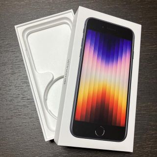 アイフォーン(iPhone)の【No.137】＜iPhone＞SE 第3世代 128GB Midnight(その他)