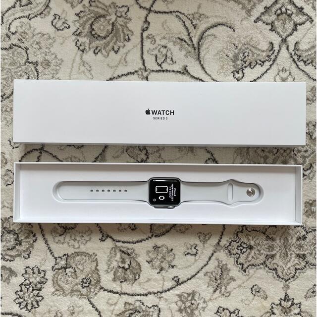 Apple(アップル)のApple Watch Series 3  スマホ/家電/カメラのスマホ/家電/カメラ その他(その他)の商品写真