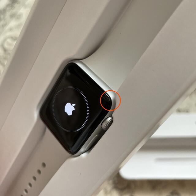 Apple(アップル)のApple Watch Series 3  スマホ/家電/カメラのスマホ/家電/カメラ その他(その他)の商品写真