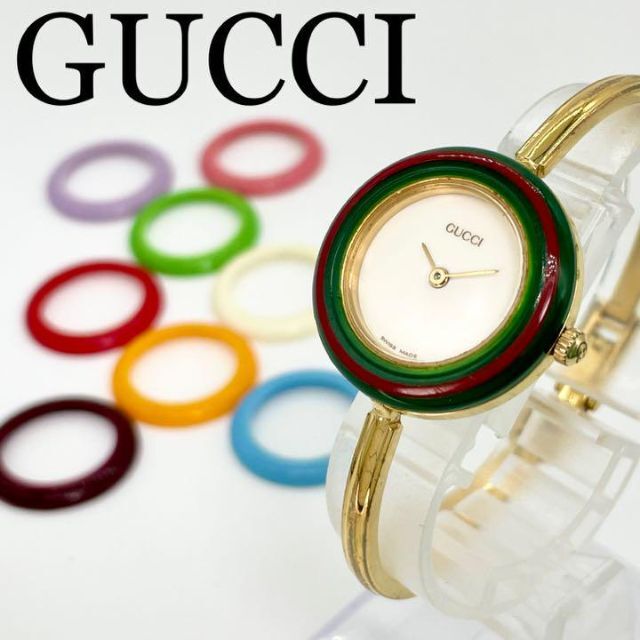 福袋セール】 Gucci - 181 GUCCI グッチ時計 レディース腕時計 チェンジベゼル シェラーライン 腕時計 -  www.proviasnac.gob.pe