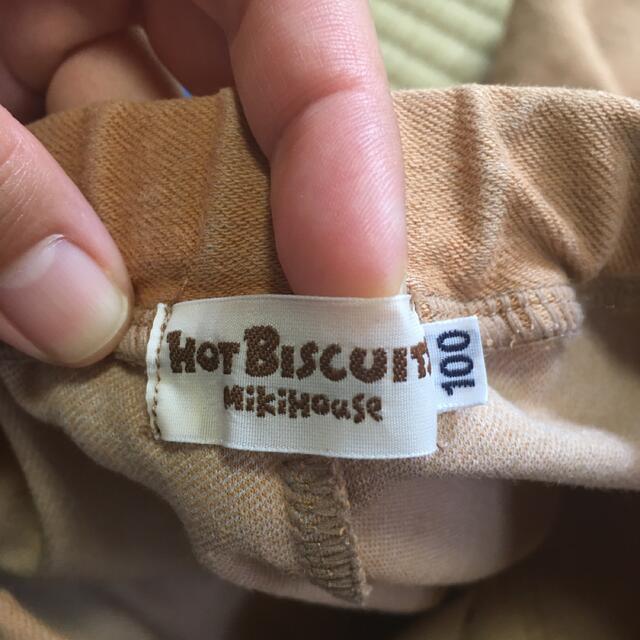 HOT BISCUITS(ホットビスケッツ)のミキハウス ホットビスケット　パンツ　100 キッズ/ベビー/マタニティのキッズ服男の子用(90cm~)(パンツ/スパッツ)の商品写真