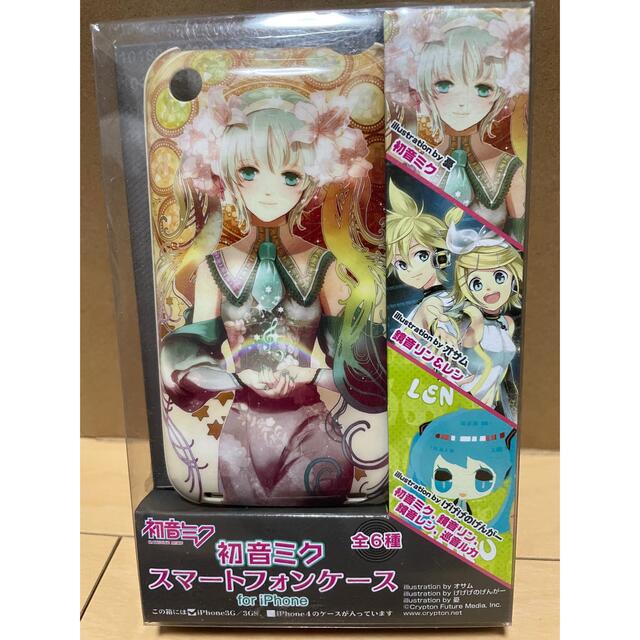 初音ミク スマホケース iPhone4 スマホ/家電/カメラのスマホアクセサリー(iPhoneケース)の商品写真