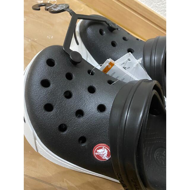 crocs(クロックス)の クロックス Crocband II Kids サンダル　黒　19.5cm キッズ/ベビー/マタニティのキッズ靴/シューズ(15cm~)(サンダル)の商品写真