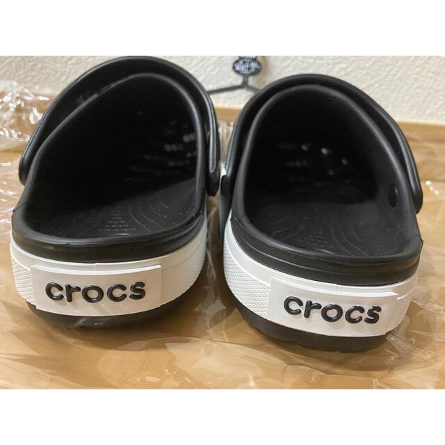 crocs(クロックス)の クロックス Crocband II Kids サンダル　黒　19.5cm キッズ/ベビー/マタニティのキッズ靴/シューズ(15cm~)(サンダル)の商品写真