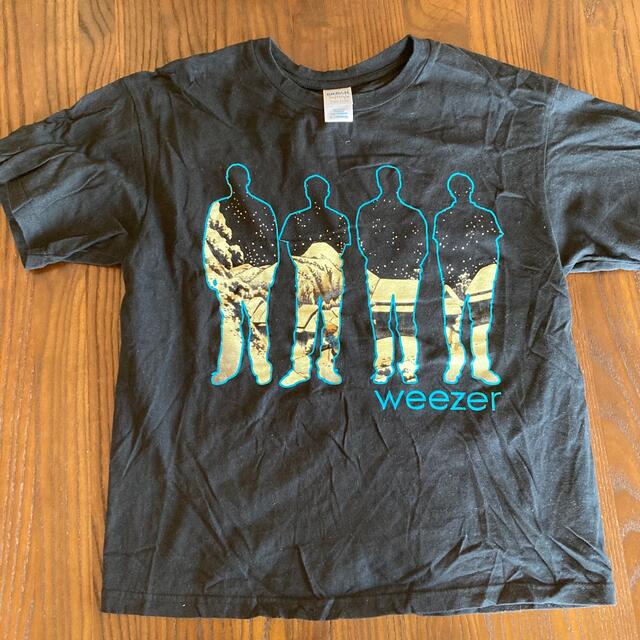 WEEZER Tシャツ 黒 S レア メンズのトップス(Tシャツ/カットソー(半袖/袖なし))の商品写真