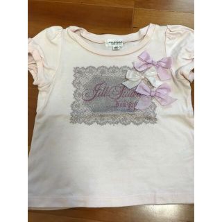 ジルスチュアート(JILLSTUART)のジルスチュアート　Tシャツ　100 センチ　ピンク(Tシャツ/カットソー)