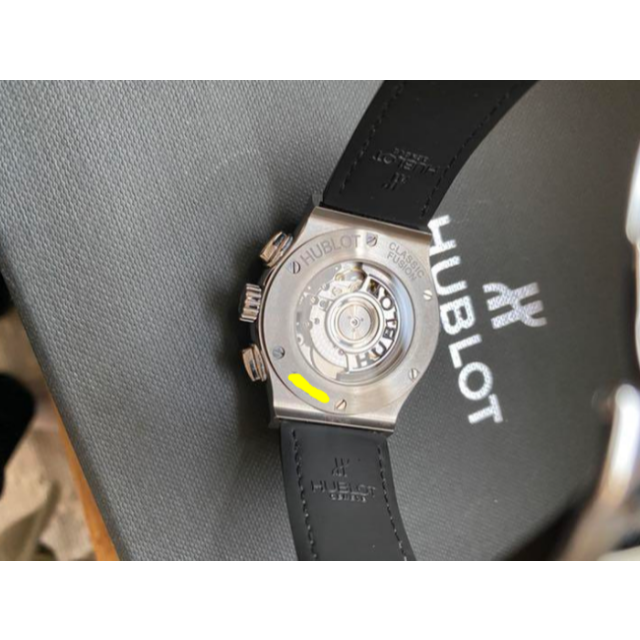 HUBLOT(ウブロ)のウブロ クラシックフュージョン 45mm ブラック メンズの時計(腕時計(アナログ))の商品写真