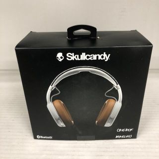 スカルキャンディ(Skullcandy)の203 Skullcandy ワイヤレスヘッドホン　S6CRW 中古品(ヘッドフォン/イヤフォン)