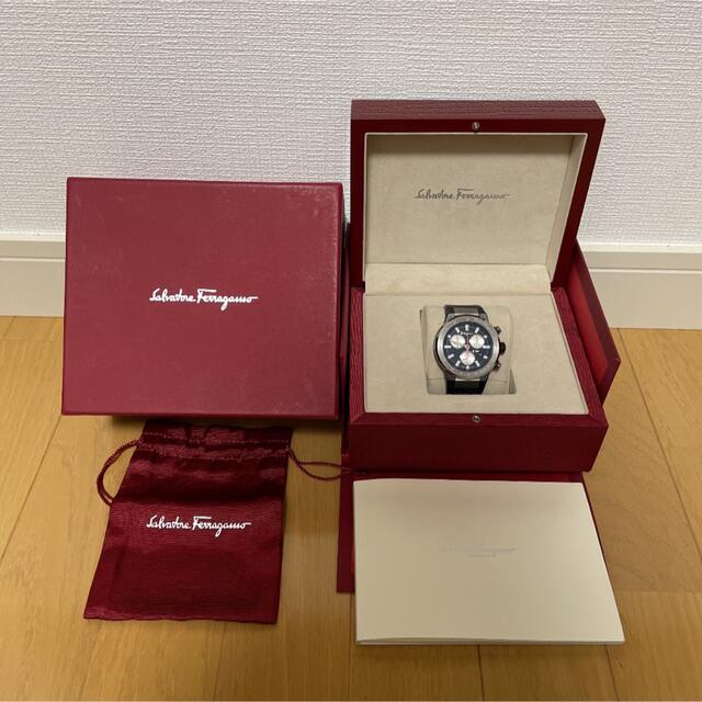 時計【美品】Ferragamo フェラガモ  F-80 腕時計