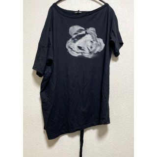 アンドゥムルメステール(Ann Demeulemeester)のAnn Demeulemeester　薔薇　ローズ　ビッグシルエット　Tシャツ(Tシャツ(半袖/袖なし))